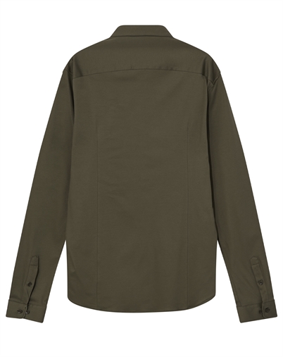 Mos Mosh - MMGMarco Jersey Skjorte - Army 